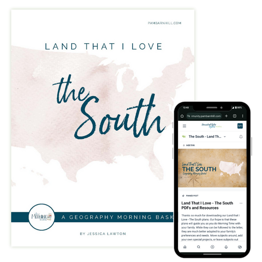 Land That I Love Morning Time Plans: The South (FAE)