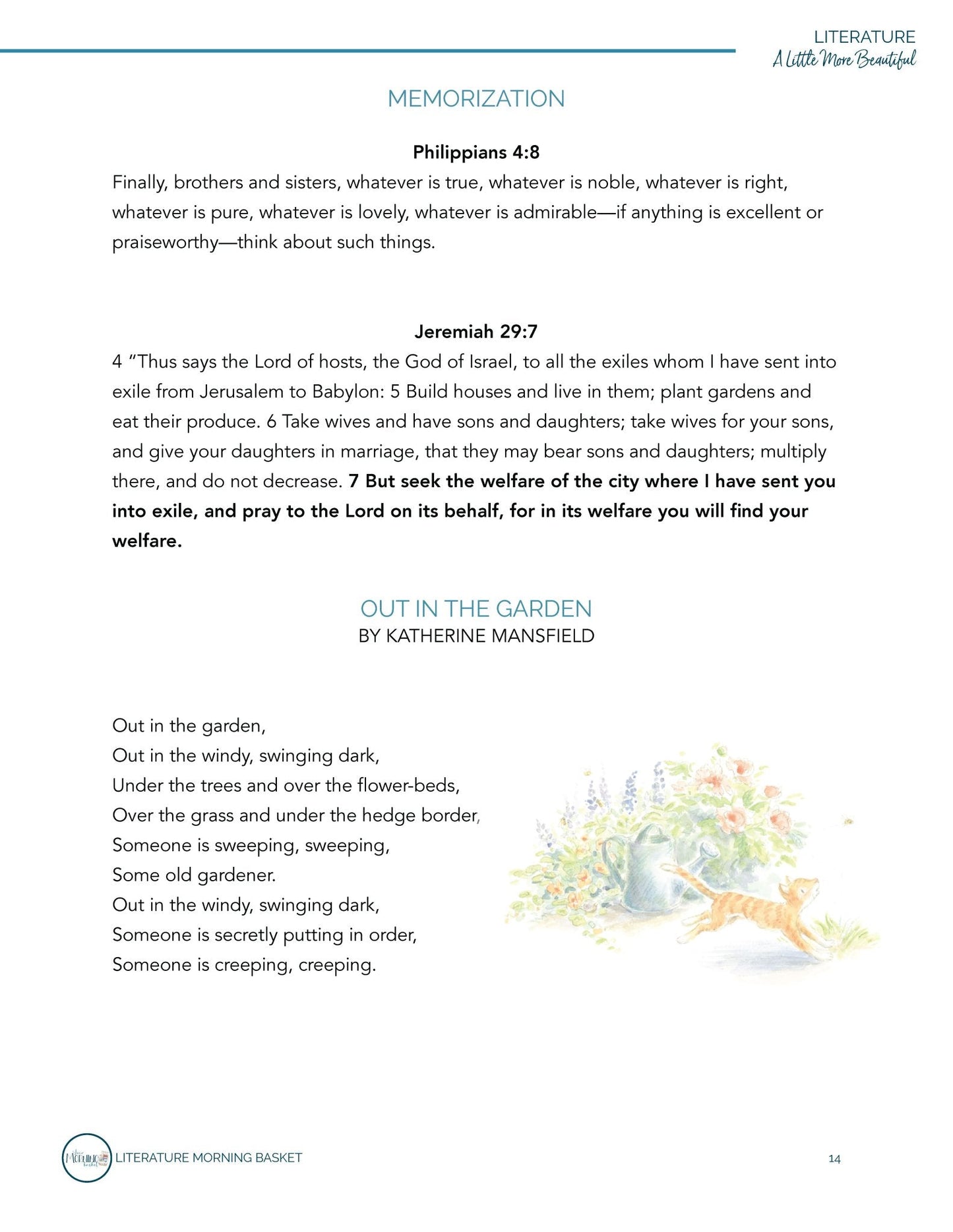 A Little More Beautiful Morning Time Plans - Homeschool Better Together