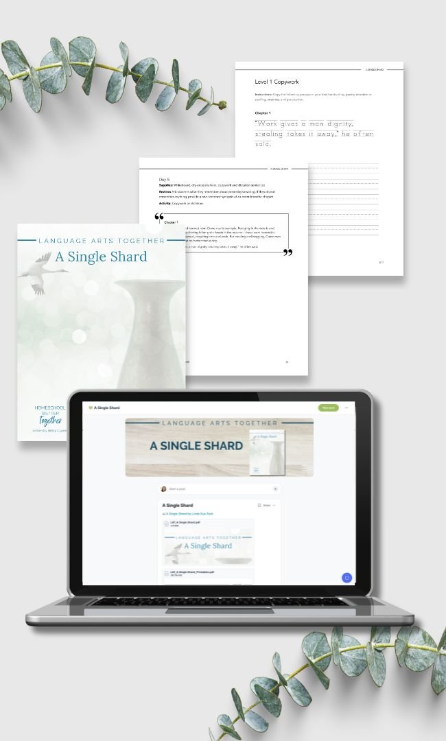 A Single Shard Language Arts Together - Homeschool Better Together