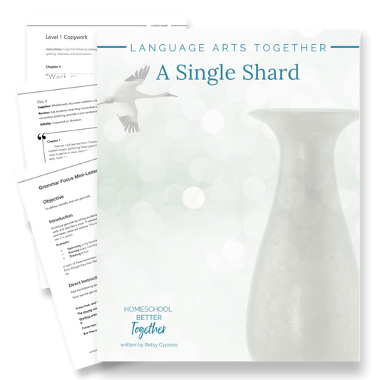 A Single Shard Language Arts Together - Homeschool Better Together