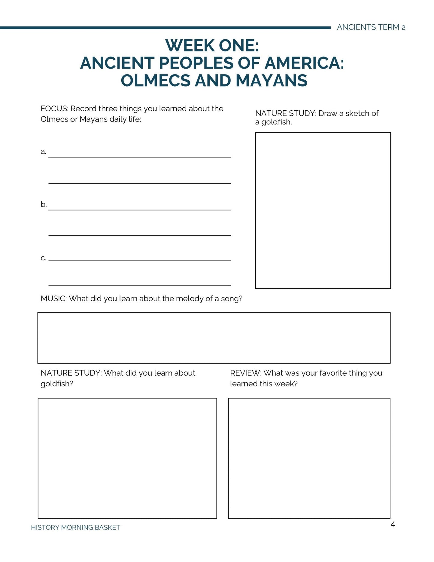Ancients Term 2 Companion Notebook - Homeschool Better Together