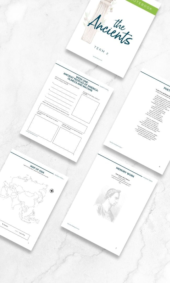 Ancients Term 2 Companion Notebook - Homeschool Better Together