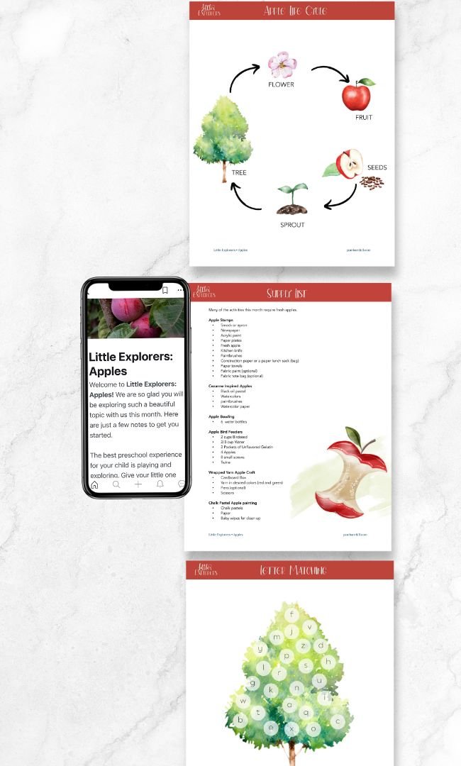 Apples Little Explorers - Homeschool Better Together