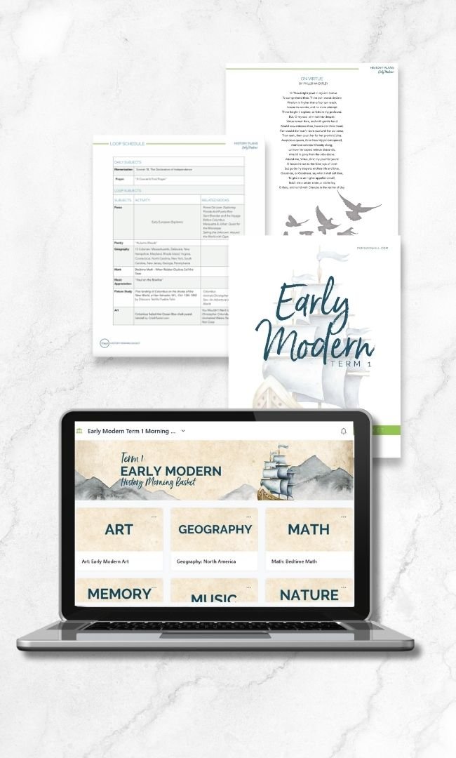 Early Modern History Term 1 Morning Time Plans - Homeschool Better Together