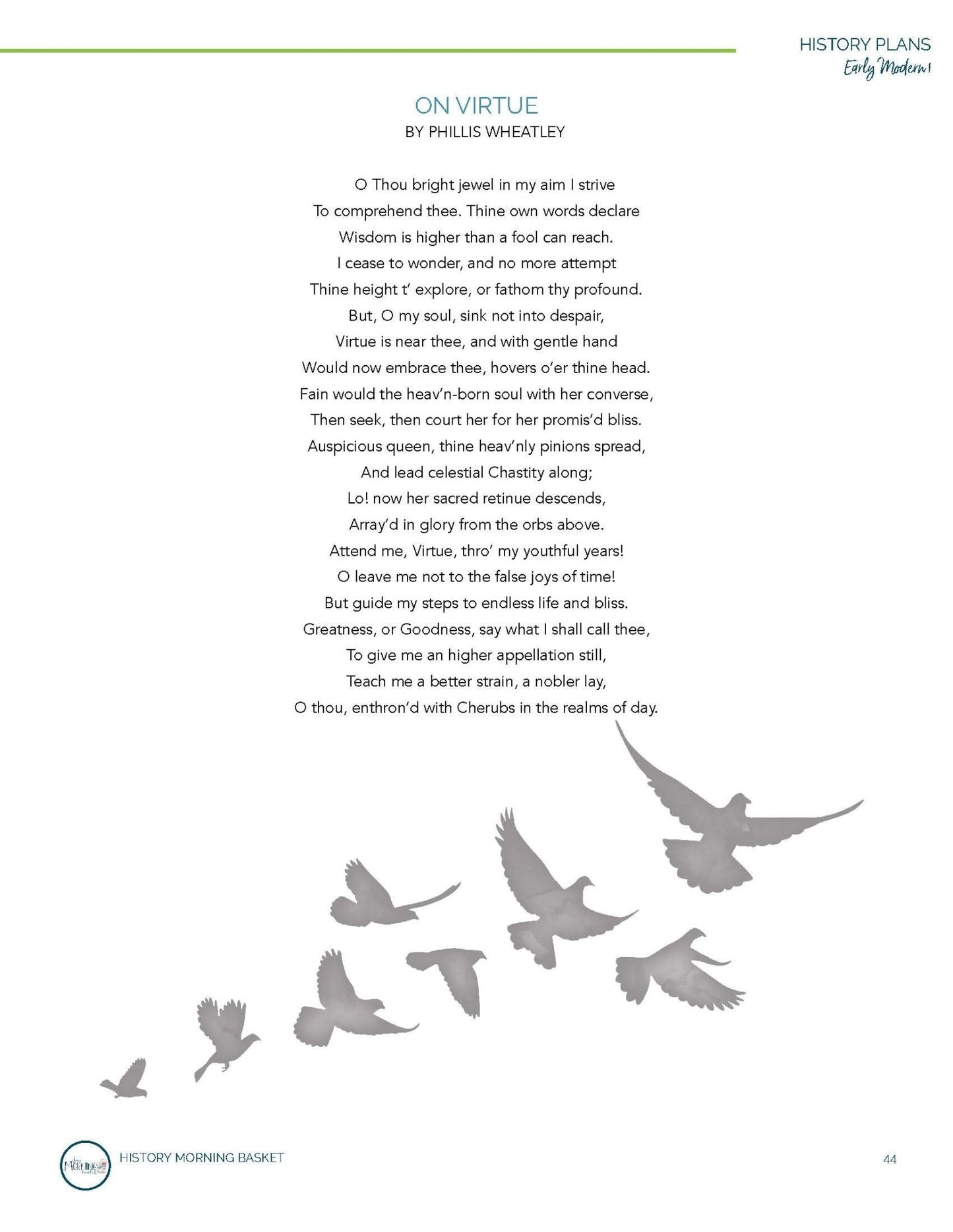 Early Modern History Term 1 Morning Time Plans - Homeschool Better Together