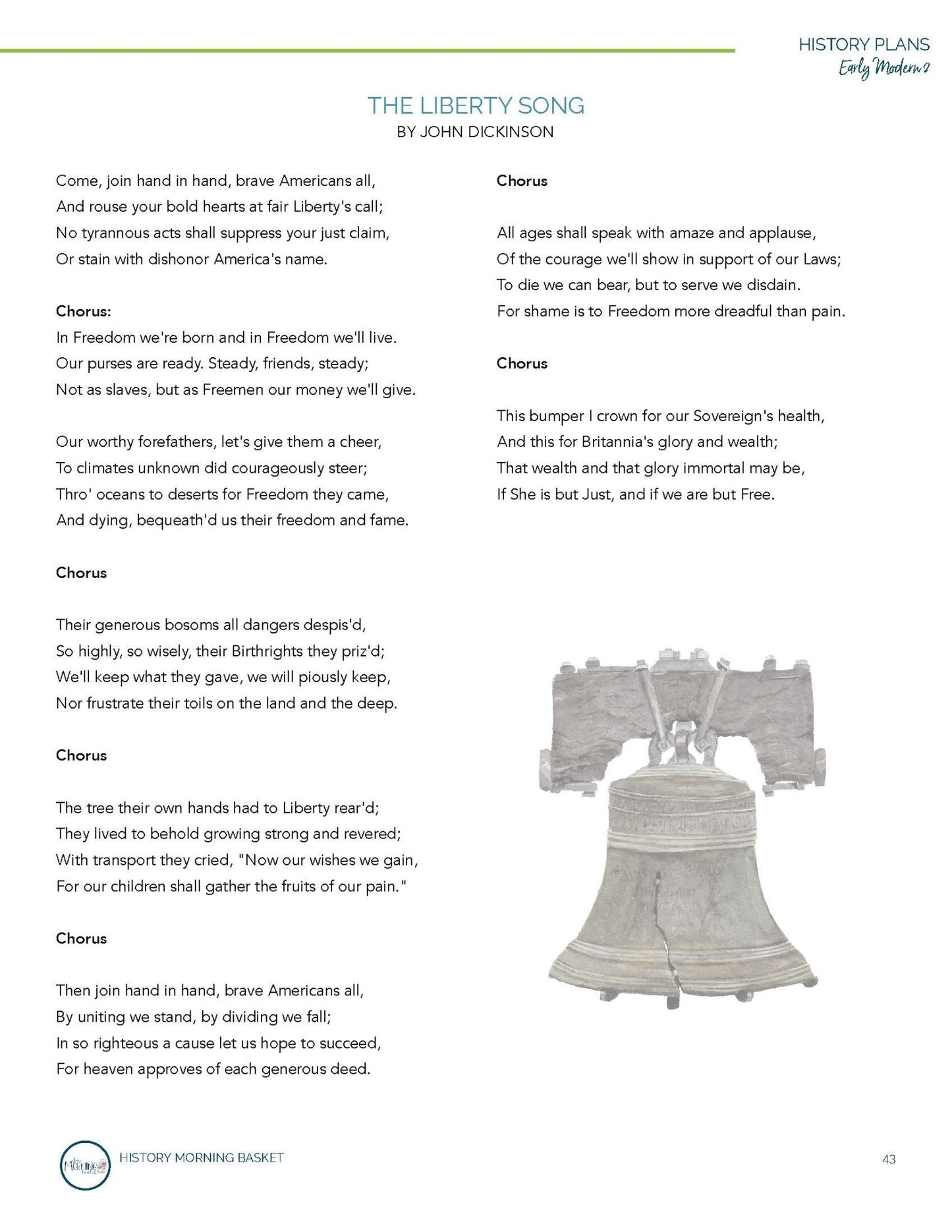 Early Modern History Term 2 Morning Time Plans - Homeschool Better Together
