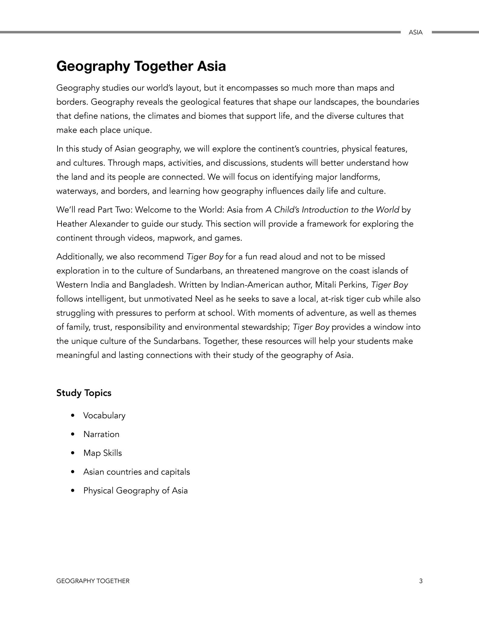 Geography Together: Asia - Homeschool Better Together