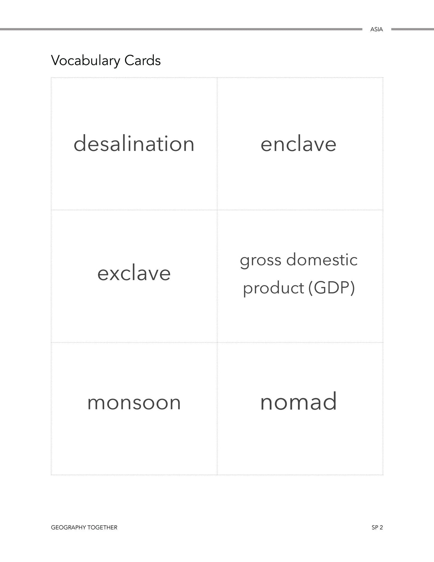 Geography Together: Asia - Homeschool Better Together