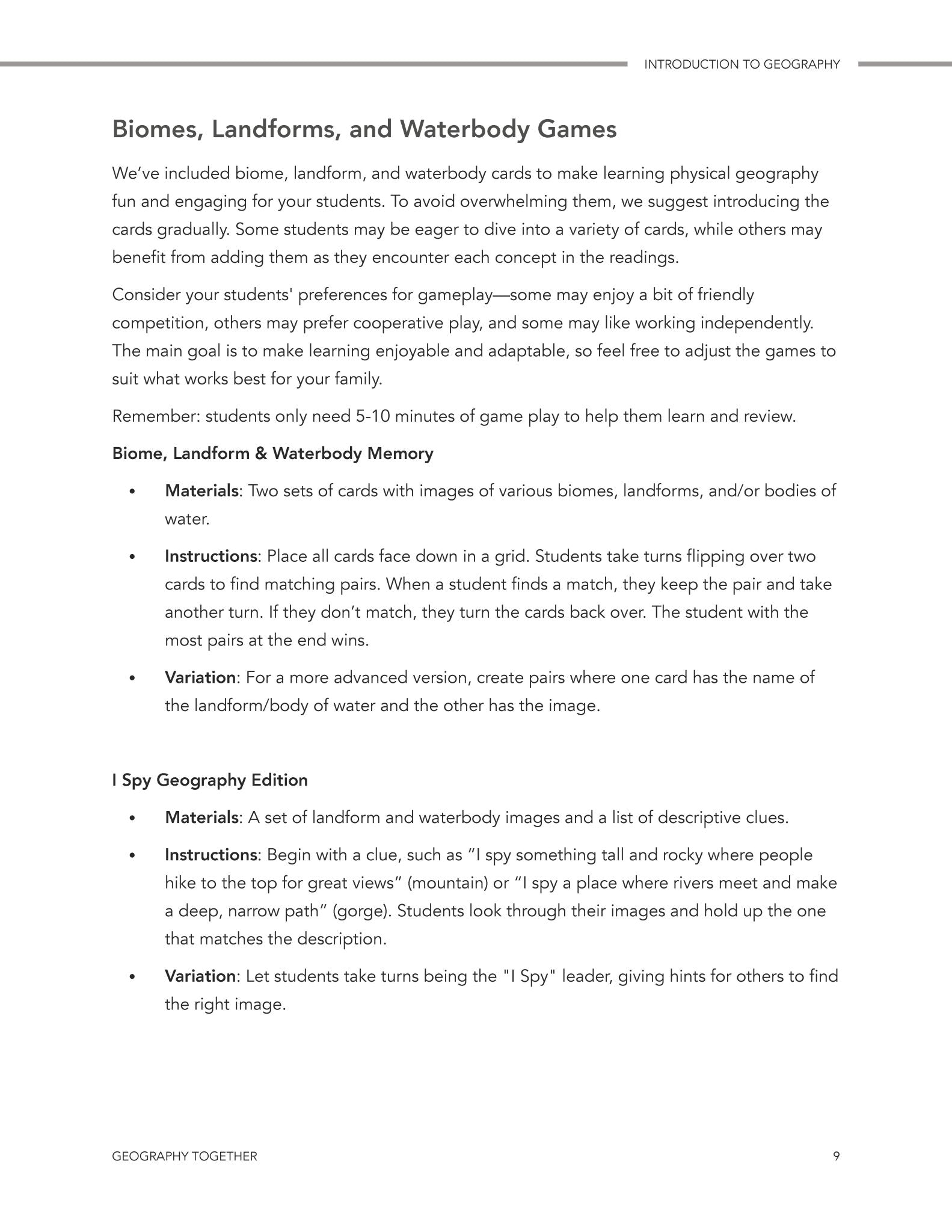 Geography Together: Introduction to Geography - Homeschool Better Together