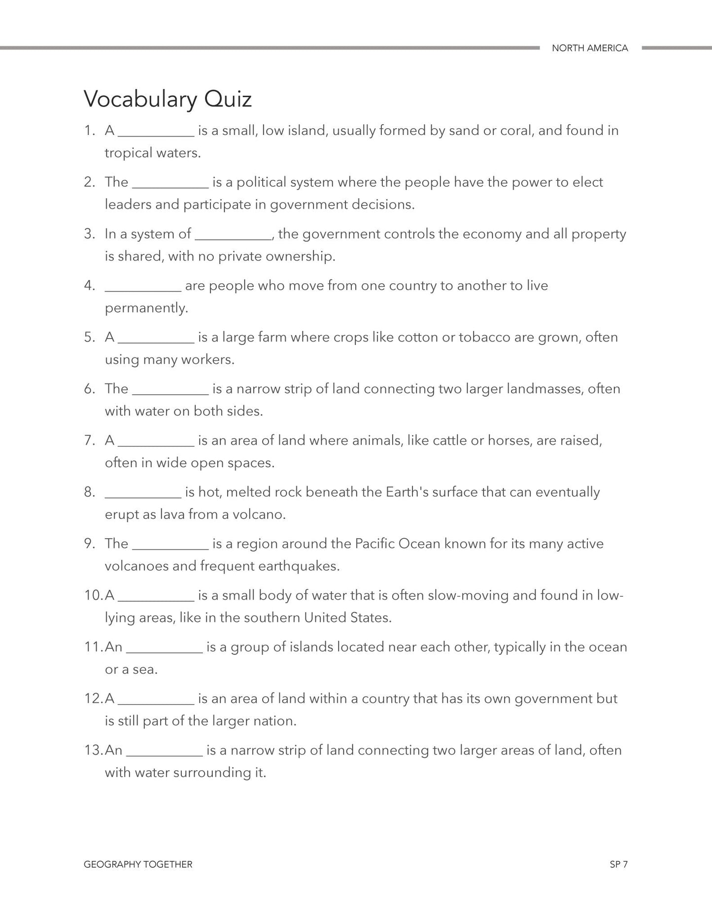 Geography Together: North America - Homeschool Better Together