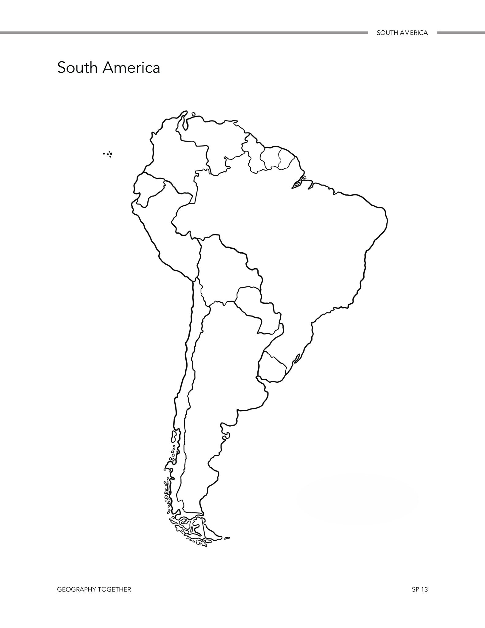 Geography Together: South America - Homeschool Better Together