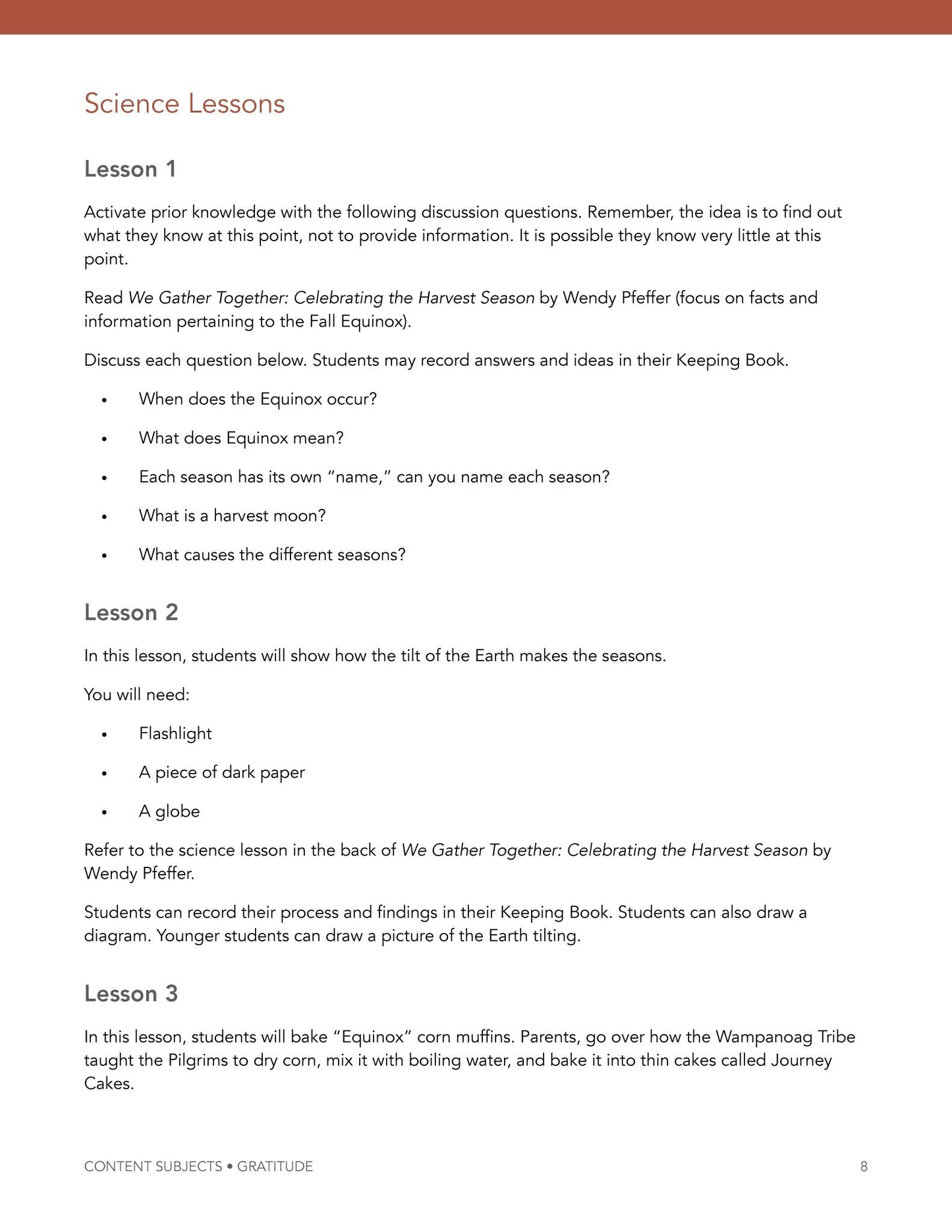 Gratitude Wonder Studies - Homeschool Better Together