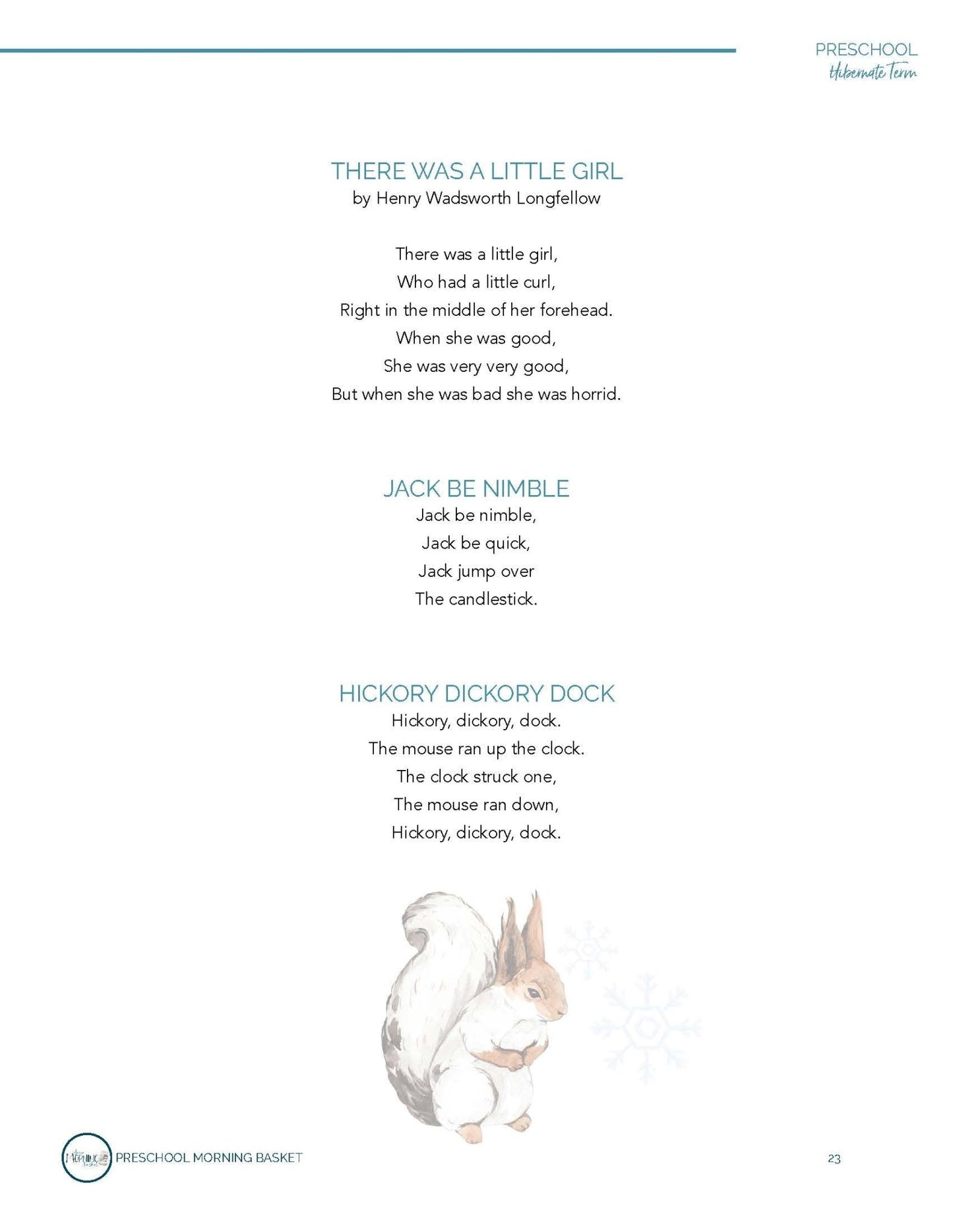 Hibernate Term: Early Learner Morning Time Plans - Homeschool Better Together