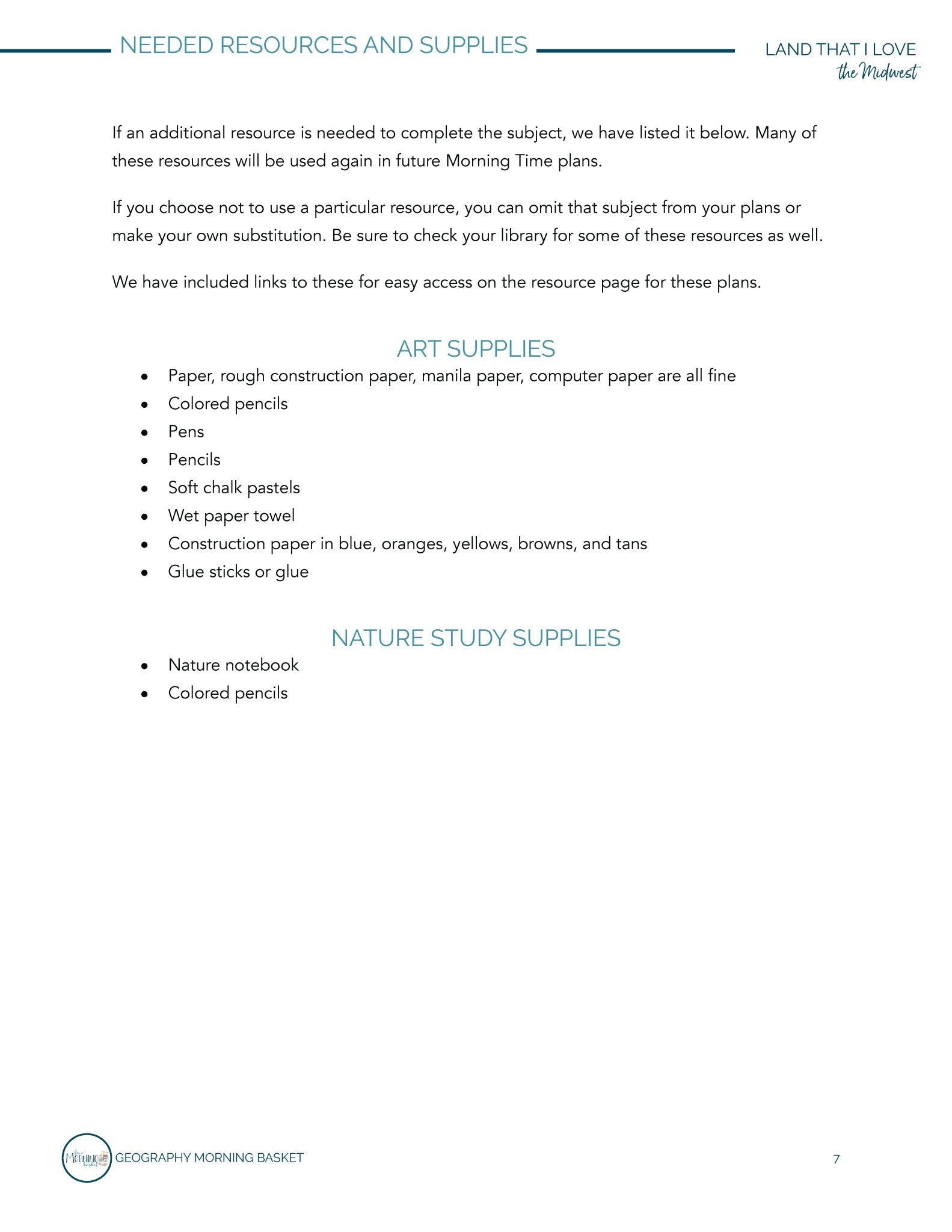 Land That I Love: The Midwest - Homeschool Better Together