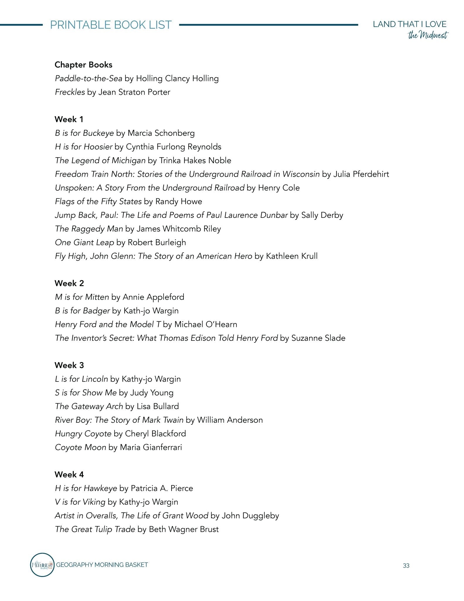 Land That I Love: The Midwest - Homeschool Better Together