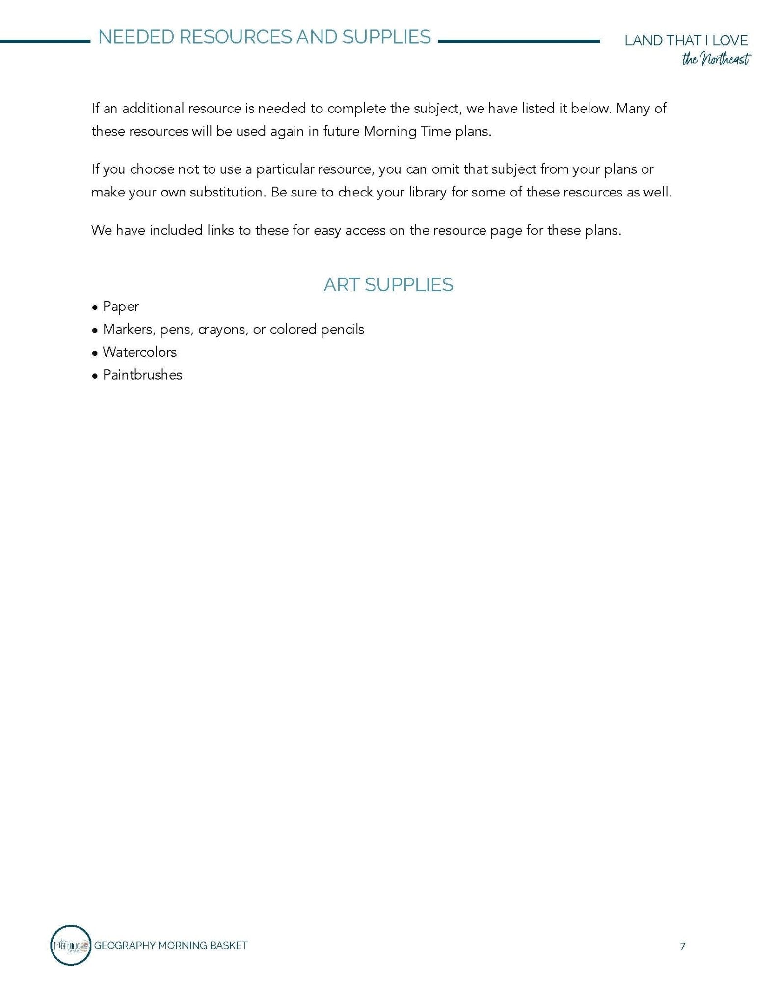 Land That I Love: The Northeast - Homeschool Better Together