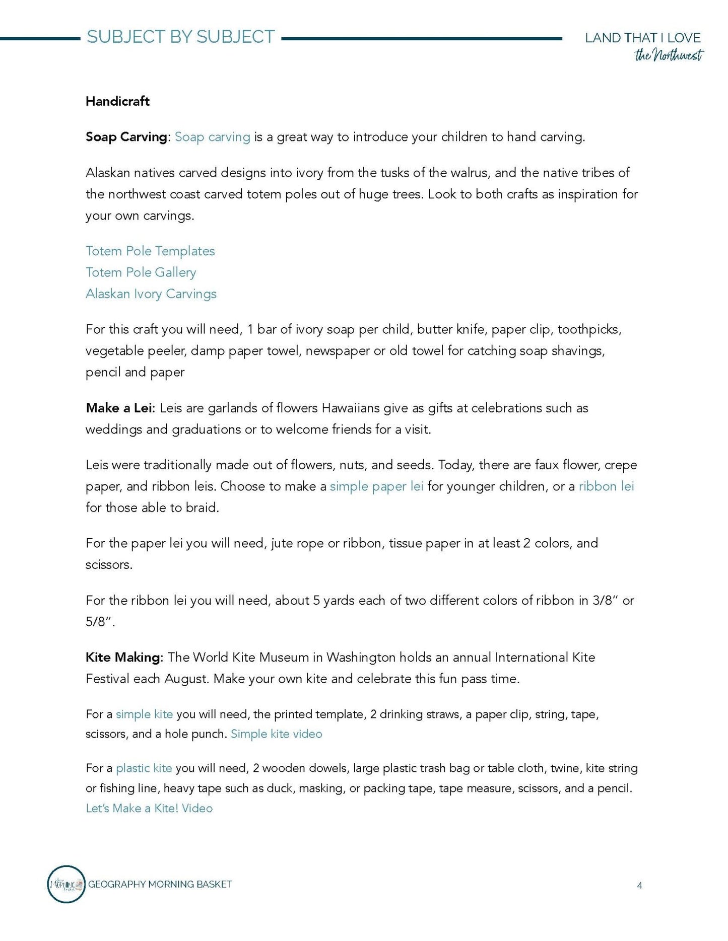 Land That I Love: The Northwest - Homeschool Better Together