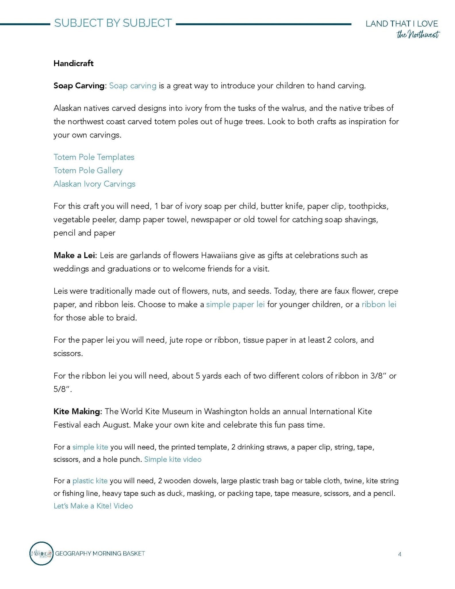 Land That I Love: The Northwest - Homeschool Better Together