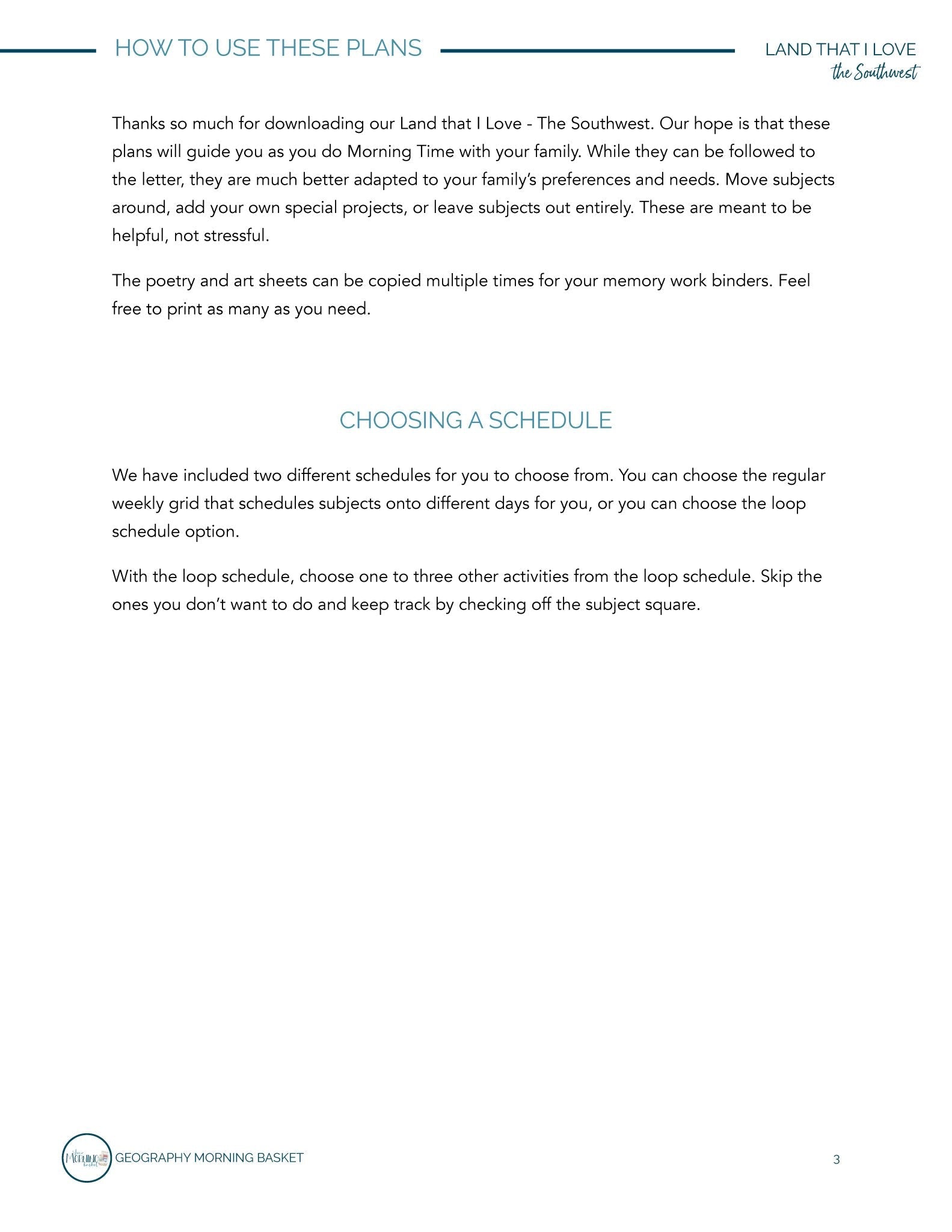 Land That I Love: The Southwest - Homeschool Better Together