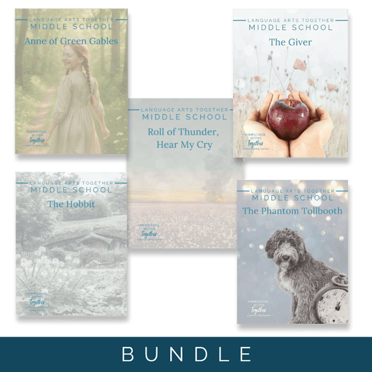 Language Arts Together Middle School Bundle - Homeschool Better Together