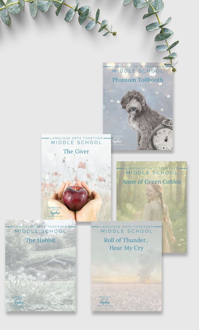 Language Arts Together Middle School Bundle - Homeschool Better Together