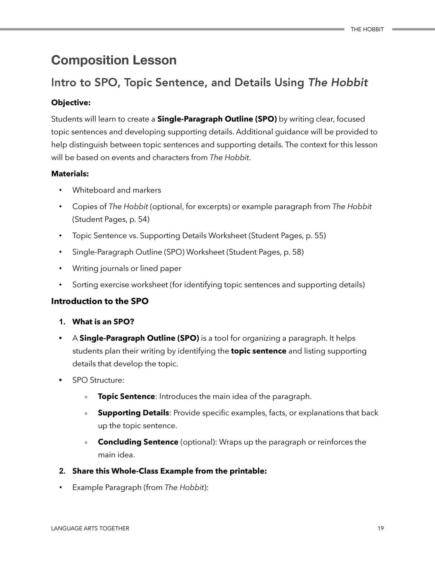 Language Arts Together Middle School Bundle - Homeschool Better Together