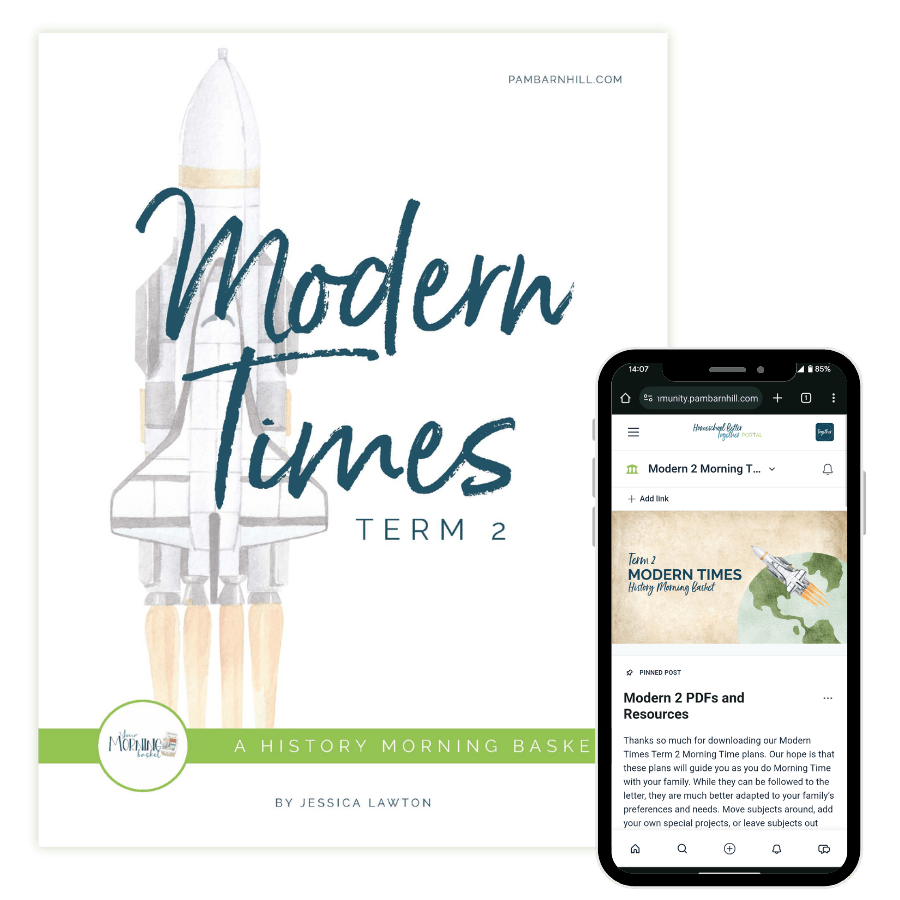 Modern Times Term 2 Morning Time Plans - Homeschool Better Together