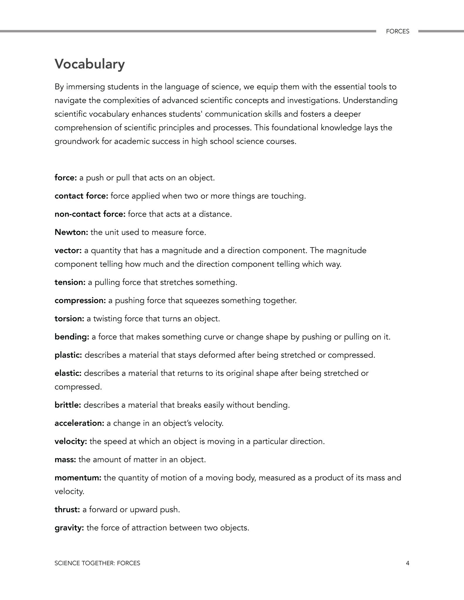 Science Together: Forces (FAE) - Homeschool Better Together