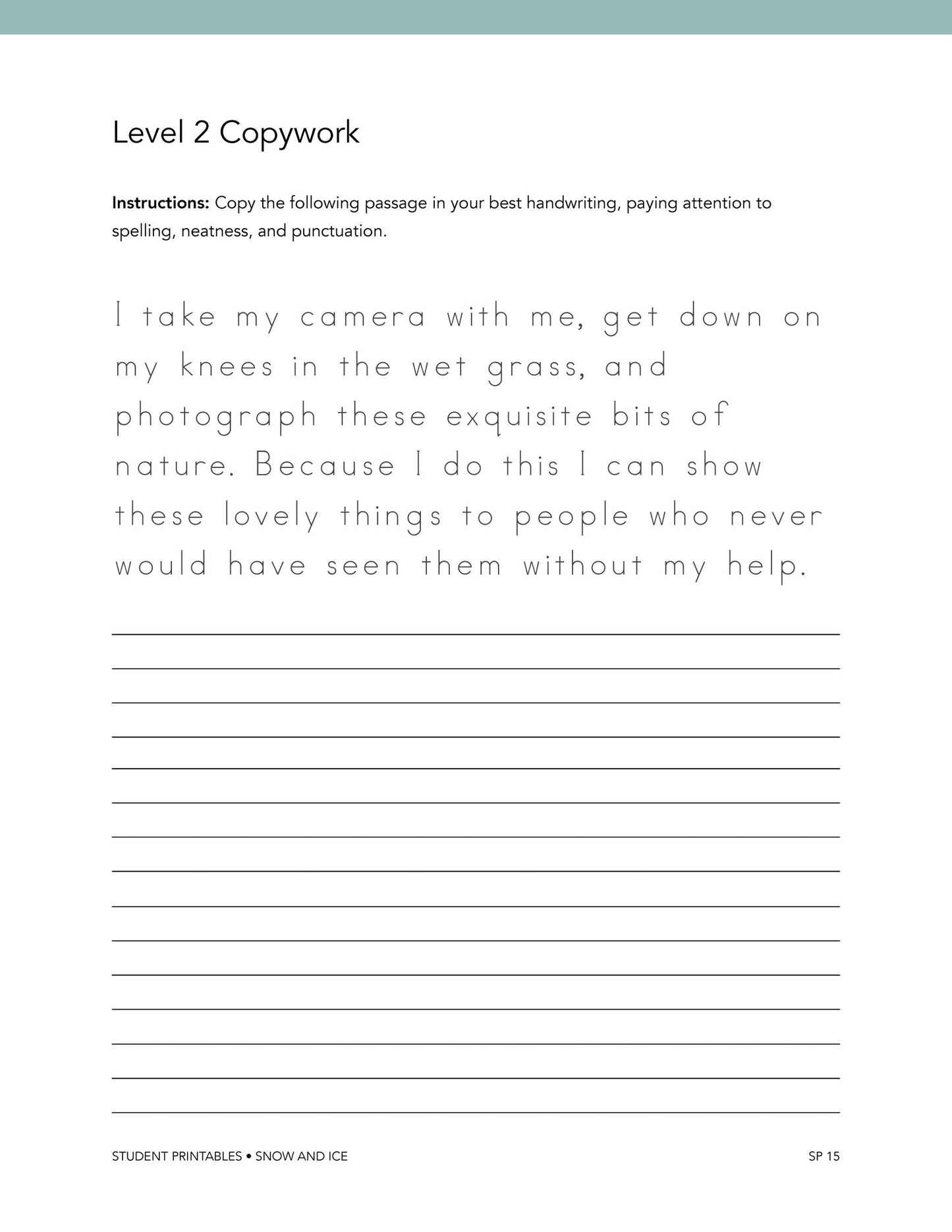 Snow and Ice Wonder Studies - Homeschool Better Together