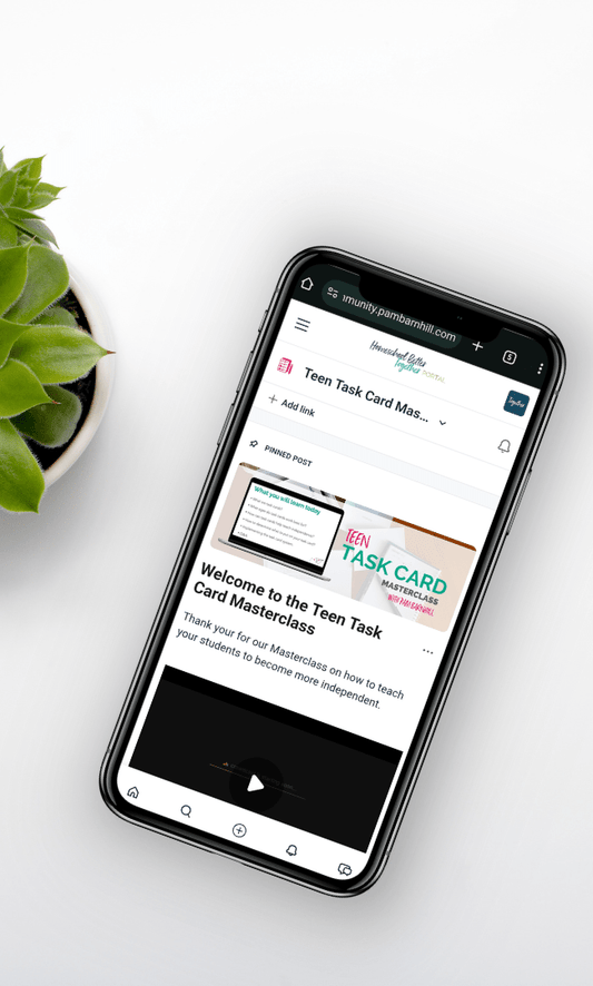 Teen Task Card Masterclass - Homeschool Better Together