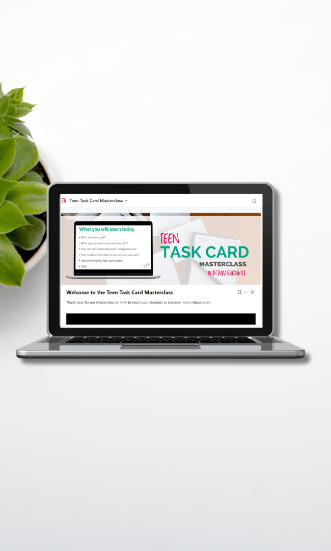 Teen Task Card Masterclass - Homeschool Better Together