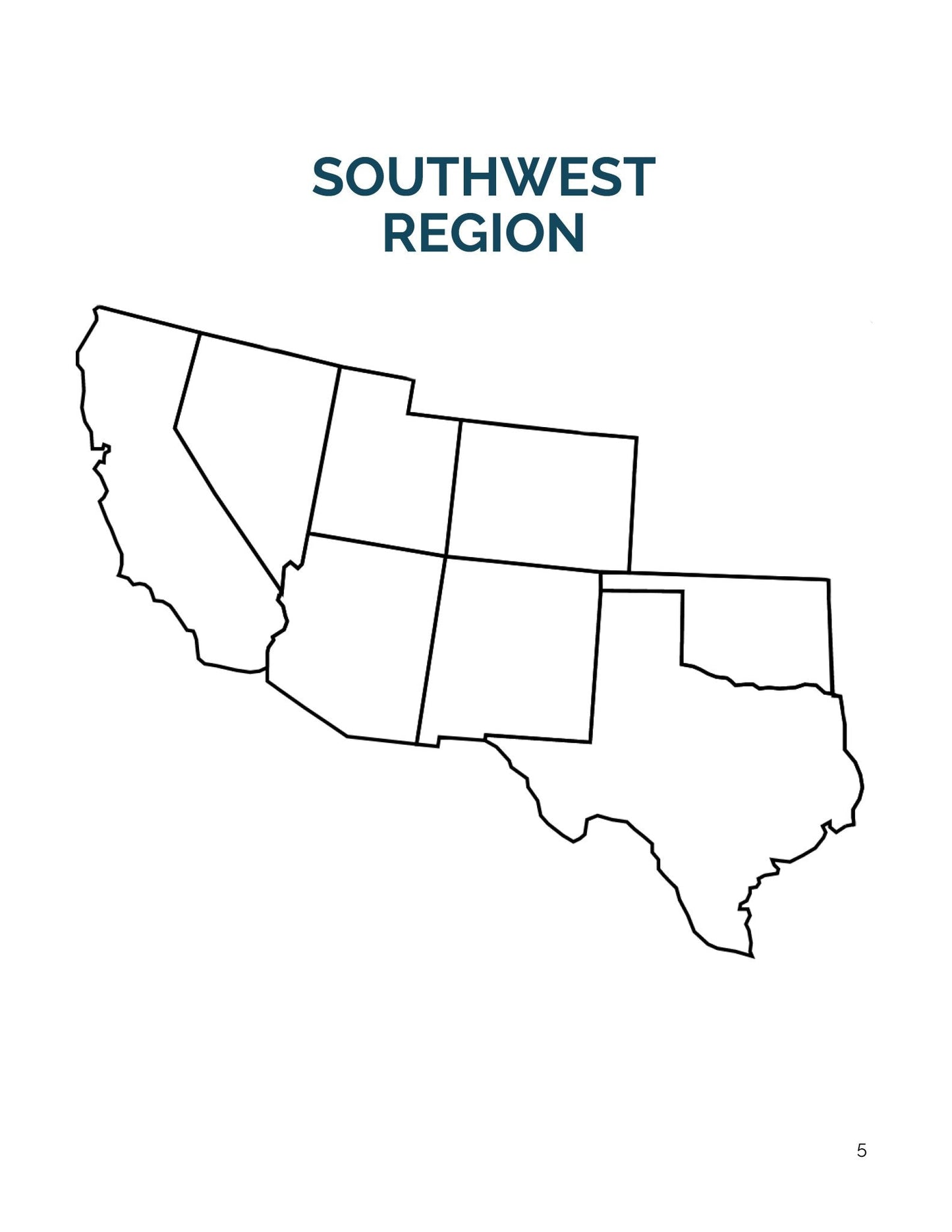 The Southwest - Land That I Love Companion Notebook - Homeschool Better Together