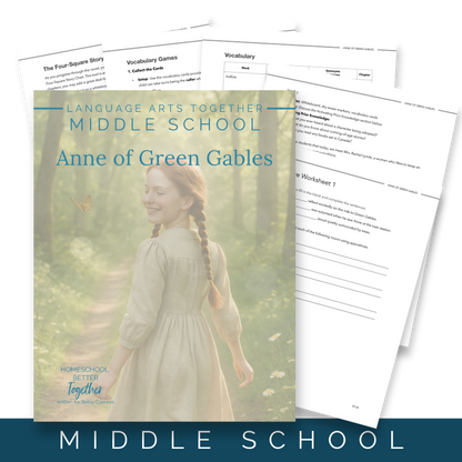 Anne of Green Gables Middle School Language Arts Together