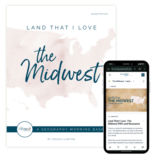 Land That I Love Morning Time Plans: The Midwest (FAE)