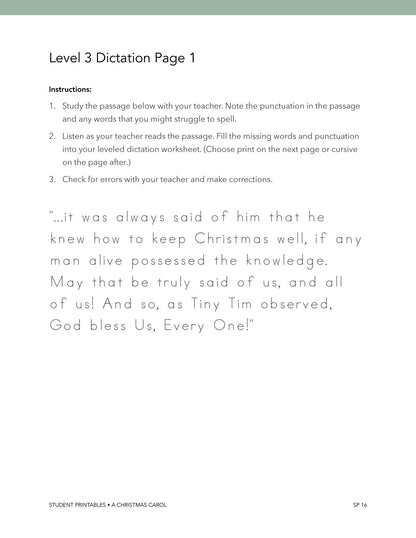 A Christmas Carol Wonder Studies - Homeschool Better Together