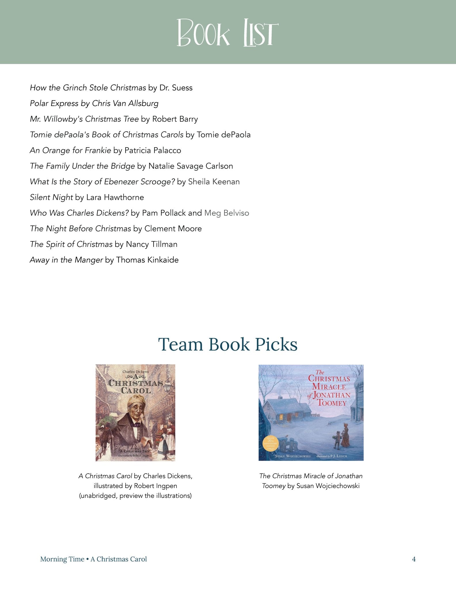 A Christmas Carol Wonder Studies - Homeschool Better Together