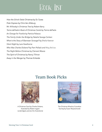A Christmas Carol Wonder Studies - Homeschool Better Together