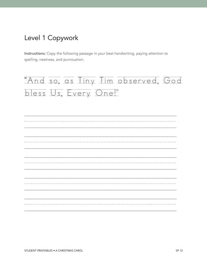 A Christmas Carol Wonder Studies - Homeschool Better Together