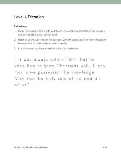 A Christmas Carol Wonder Studies - Homeschool Better Together