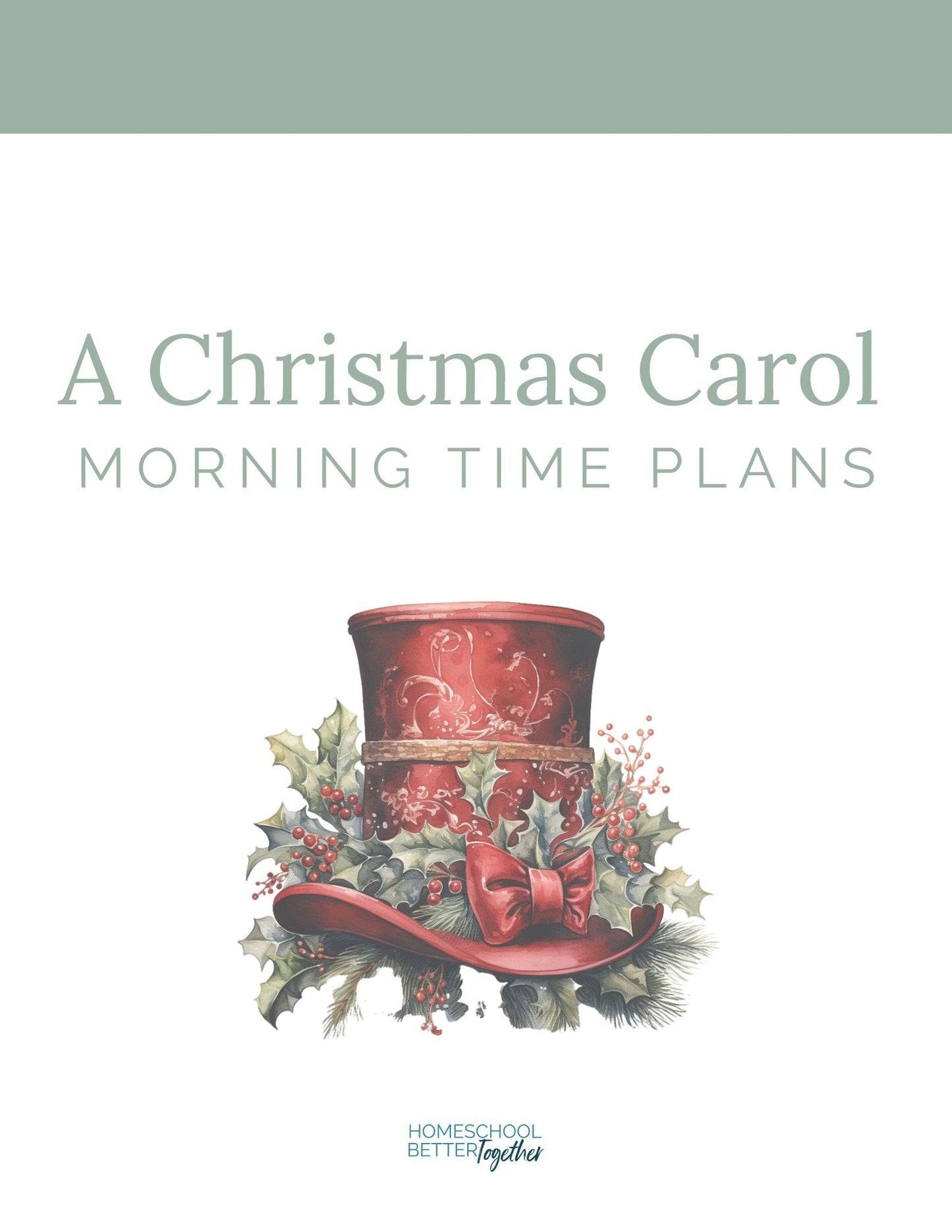 A Christmas Carol Wonder Studies - Homeschool Better Together