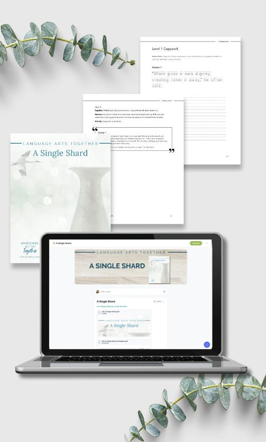 A Single Shard Language Arts Together - Homeschool Better Together