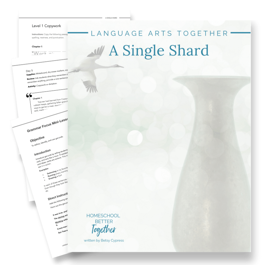 A Single Shard Language Arts Together - Homeschool Better Together