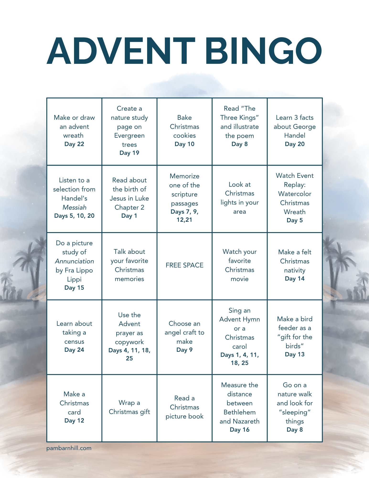 Advent Interactive Calendar - Homeschool Better Together