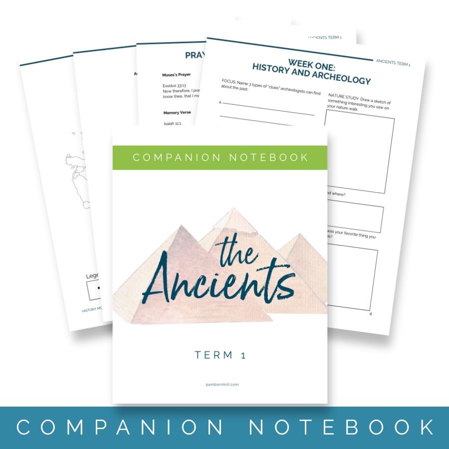 Ancients Term 1 Companion Notebook - Homeschool Better Together