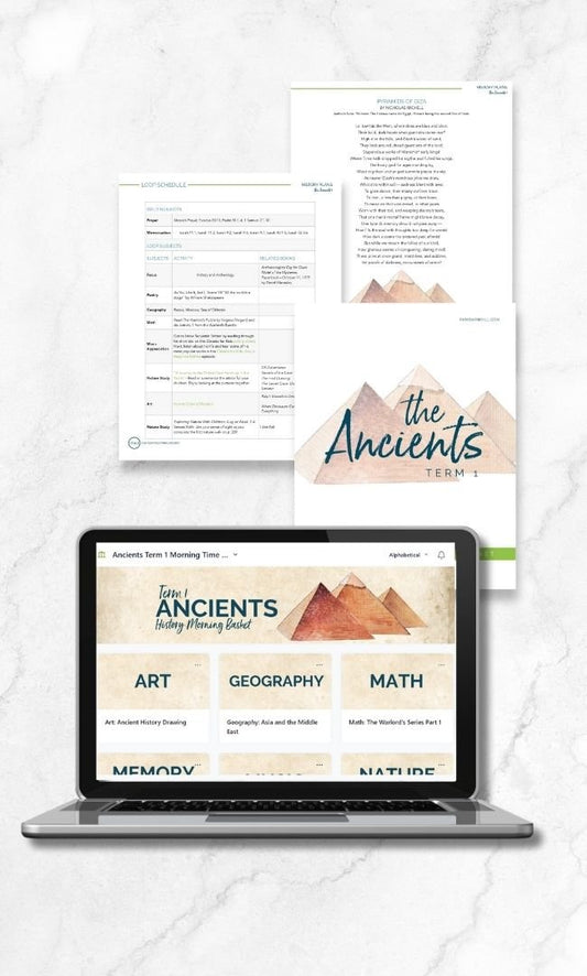 Ancients Term 1 Morning Time Plans - Homeschool Better Together
