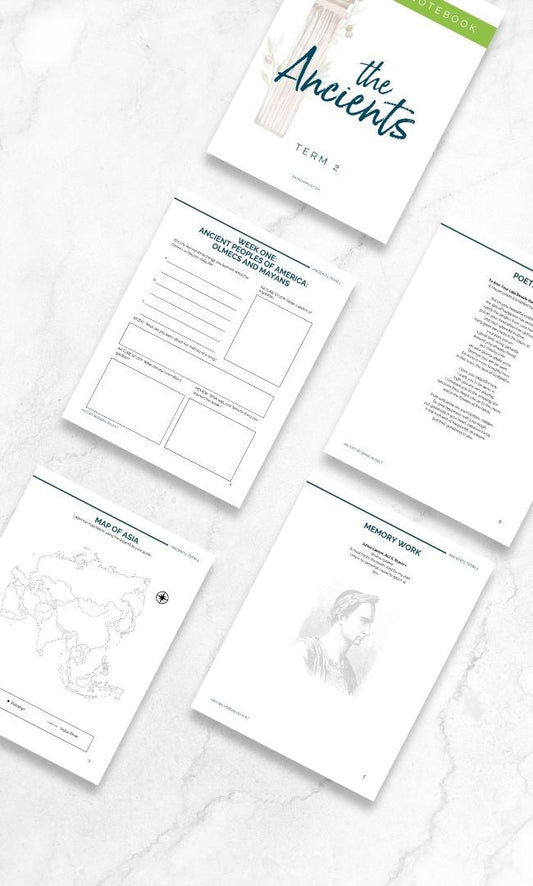 Ancients Term 2 Companion Notebook - Homeschool Better Together