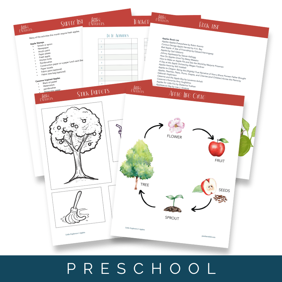Apples Little Explorers - Homeschool Better Together
