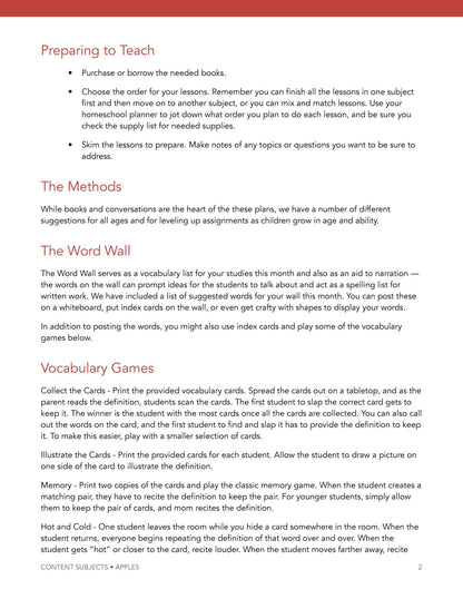 Apples Wonder Studies - Homeschool Better Together