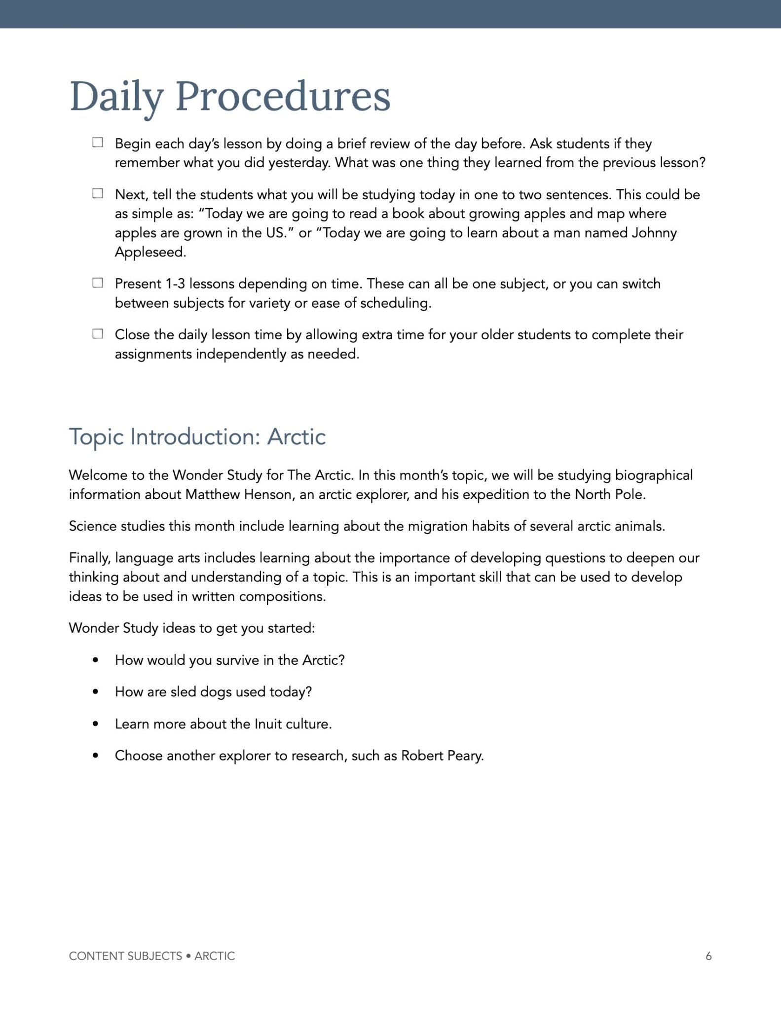 Arctic Wonder Studies - Homeschool Better Together