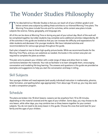 Arctic Wonder Studies - Homeschool Better Together